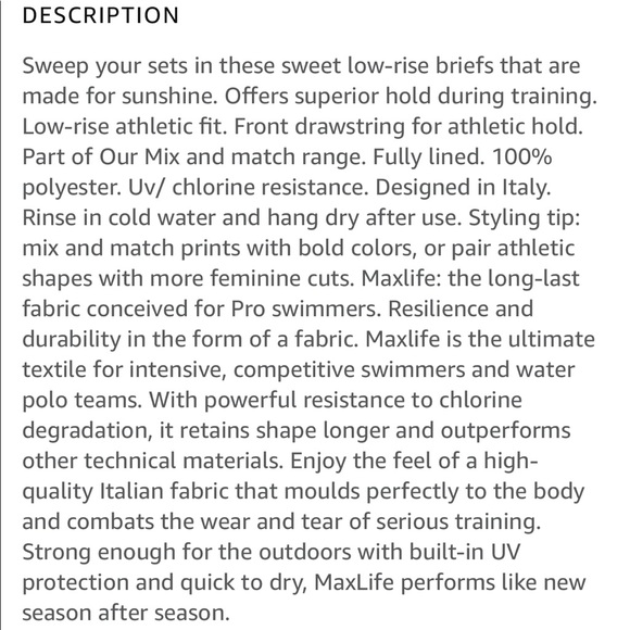 NWT Arena Rule Breaker Unique Bikini Bottoms - Picture 8 of 8